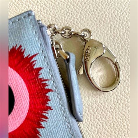 fendi monster coin purse|fendi stamp coin purse.